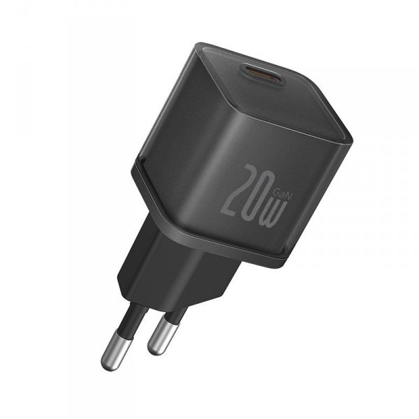 Ładowarka Baseus GaN5S 1C 20W EU (cluster black)