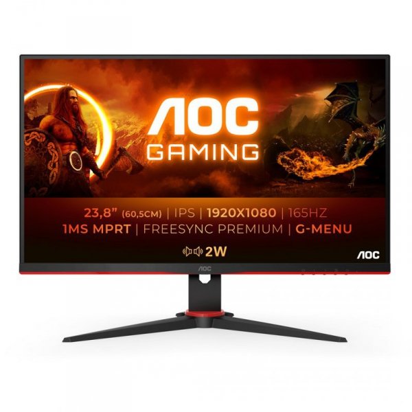 MONITOR AOC LED 23,8&quot; 24G2SPAE/BK 165Hz