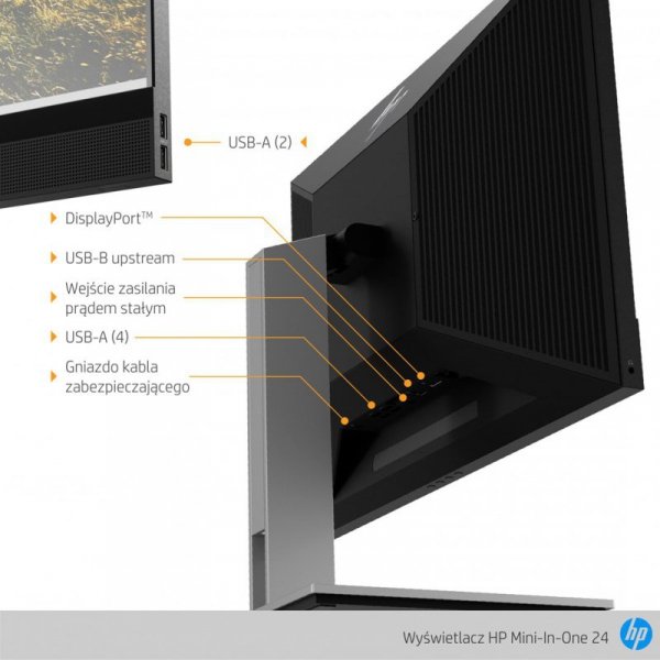 Monitor HP Mini-in-One 24 23,8&quot;FHD IPS 5ms 250nits 60Hz Cam USB