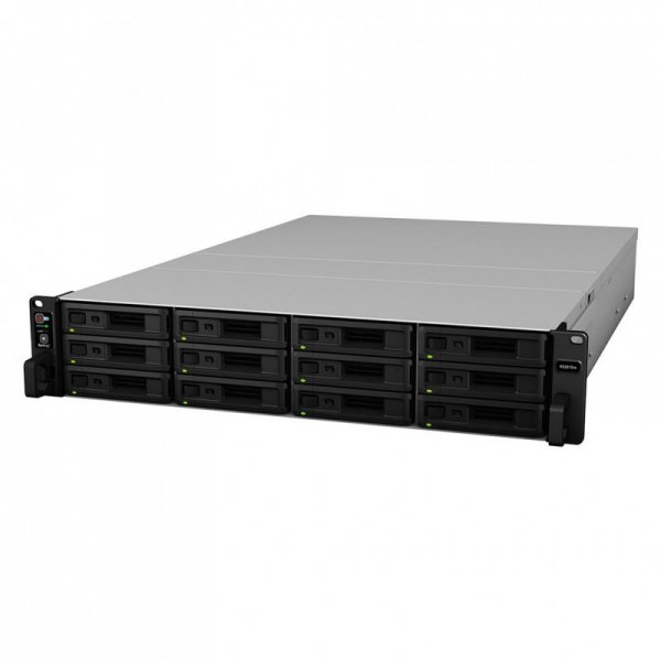 NAS Synology RS3618xs; 2U RACK; 12x (3.5&quot; SATA HDD/2.5&quot; SATA HDD); Intel Xeon D-1521; 8 GB DDR4 ECC UDIMM (max. 64GB),