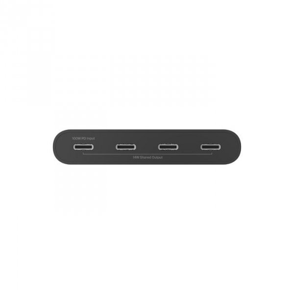 Hub Belkin Connect USB-C to 4-Port USB-C Hub 4xUSB-C Black