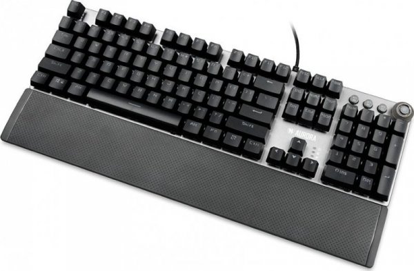 Klawiatura mechaniczna IBOX Aurora K-3 IKGMK3 (USB; (US); kolor czarny)