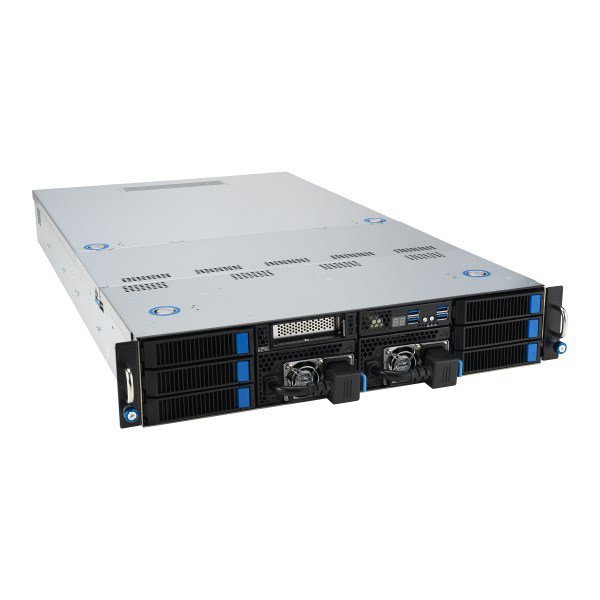ASUS Rack 2U ESC4000A-E11-SKU1/2200W(1+1) AMD EPYC 1x LGA 4094 (SP3) 280W 8xDDR4 3200 8x3.5&quot;/2.5&quot; SATA/SAS*+2NVME 2 In