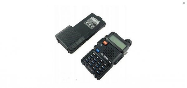 Krótkofalówka Baofeng UV-5R HTQ 3800mAh PMR Radio, Walke Talke, FM radio