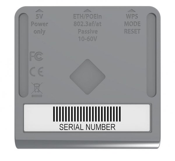 Router WiFi 4 Mikrotik mAP lite (RBmAPL-2nD) 2,4GHz(2x2) 1p