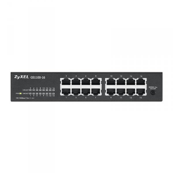 Switch Zyxel GS1100-16 16p Unmanaged Gigabit