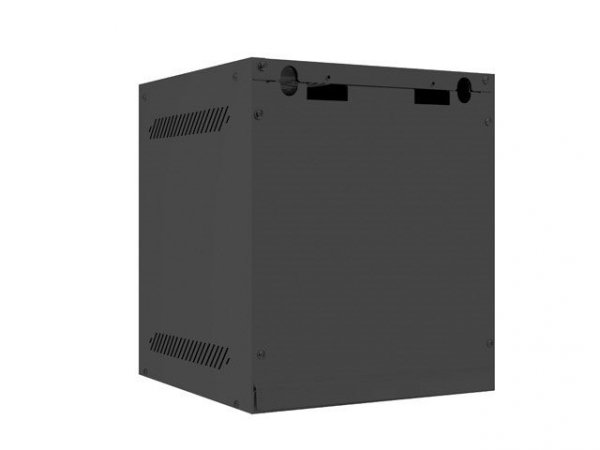 Szafa jednosekcyjna Lanberg WF10-2306-10B (6U; 329mm / 280mm / 310 mm; wisząca; Szklane; 10&quot;; kolor czarny)