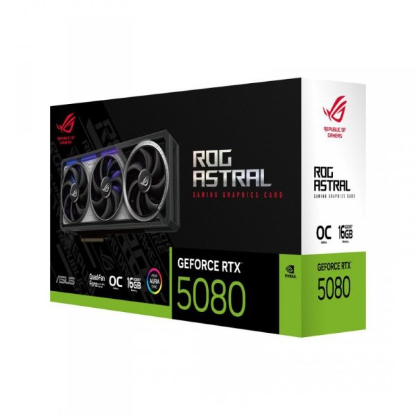 Karta graficzna ASUS ROG ASTRAL GeForce RTX 5080 OC 16GB