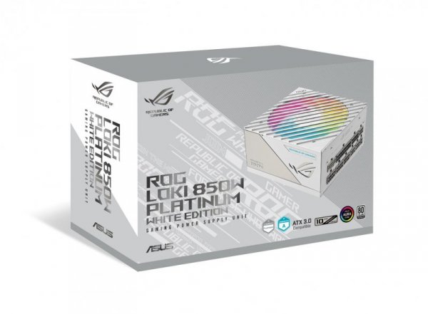 Zasilacz Asus ROG LOKI 850P WHITE SFXL