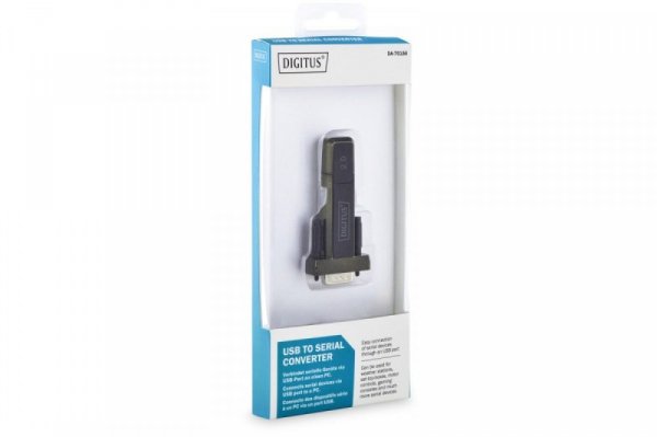 Digitus Konwerter/Adapter USB 2.0 do RS232 (DB9) z kablem USB A M/Ż 80cm