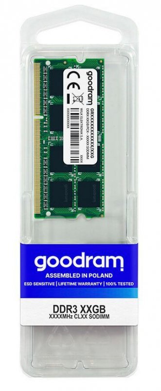 GOODRAM DDR3 SODIMM 8GB/1600 CL11