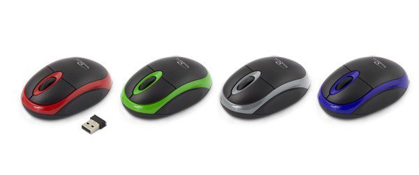 Esperanza TITANUM MYSZ VULTURE 3D OPTYCZNA BEZPRZEWODOWA 2.4GHz CZARNA/SZARA