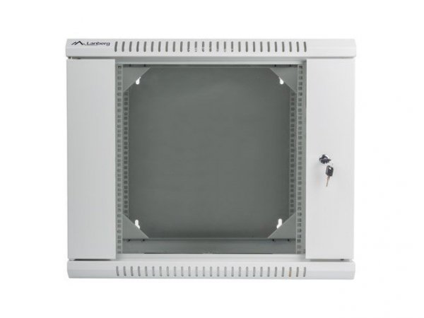 Lanberg Szafa instalacyjna wisząca dwusekcyjna 19 9U 600X600mm szara