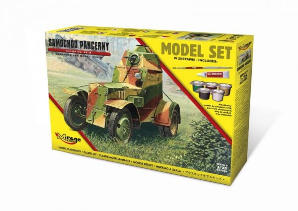 Mirage Samochód pancerny wersja wz.34-II