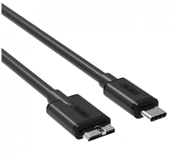 Unitek Kabel USB TYP-C do microUSB 3.0 1m Y-C475BK