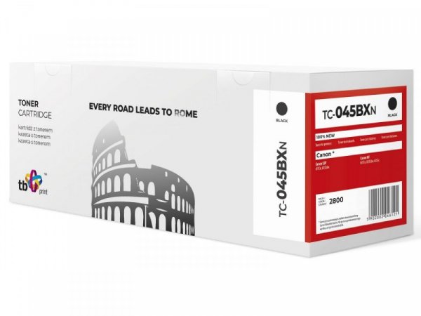 TB Print Toner do Canon  LBP 610C 045H TC-045BXN BK 100% nowy