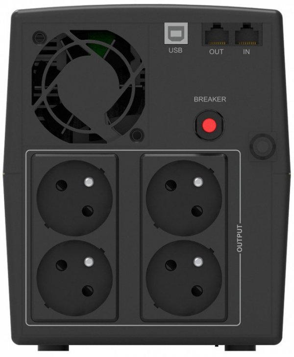 PowerWalker UPS Line-Interactive 2200VA STL FR 4x PL 230V, USB, RJ11/45      In/Out