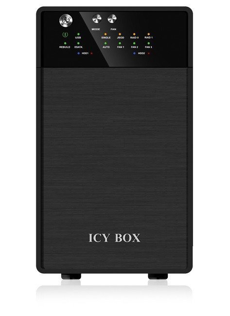IcyBox IB-RD3620SU3 2x3.5&#039;&#039; RAID