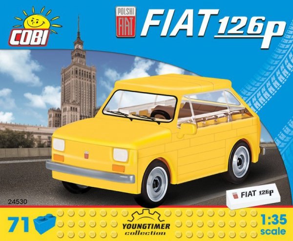 Cobi Klocki Klocki 71 elementów Polski Fiat 126P
