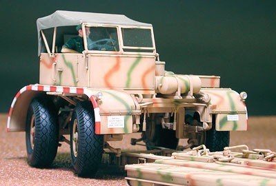 Tamiya Model plastikowy FAMO with Tank Transporter