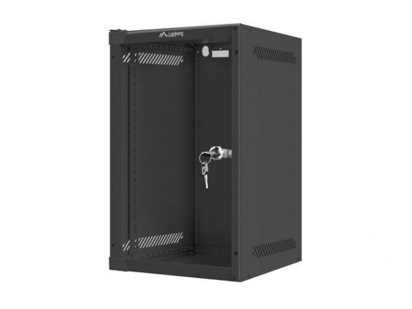 Lanberg Szafa wisząca 10 cali 9U 280x310mm czarna