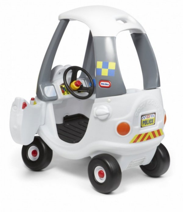 Little Tikes Jeździk Cozy Coupe Policja biała
