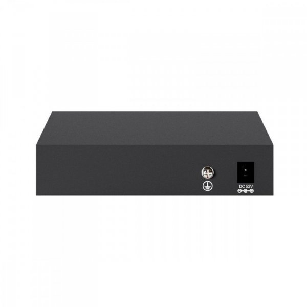 Extralink Przełącznik EUROS V2 6 portów POE SWITCH 4 porty 10-100MBPS POE + 2 porty UPLINK 802.3AF 60W