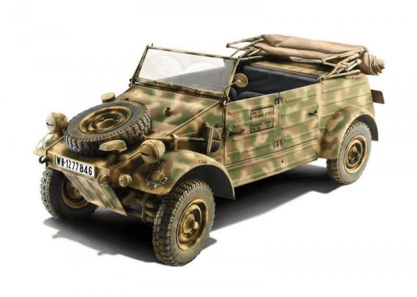 Italeri Model plastikowy WWII German Typ 8 KUBELWAGEN