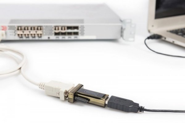 Digitus Konwerter/Adapter USB 2.0 do RS232 (DB9) z kablem USB A M/Ż długość 80cm