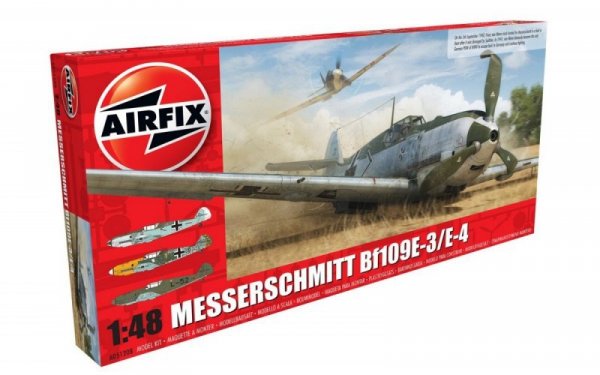 Airfix Model plastikowy Messerschmitt Me 109 E-3/E-4