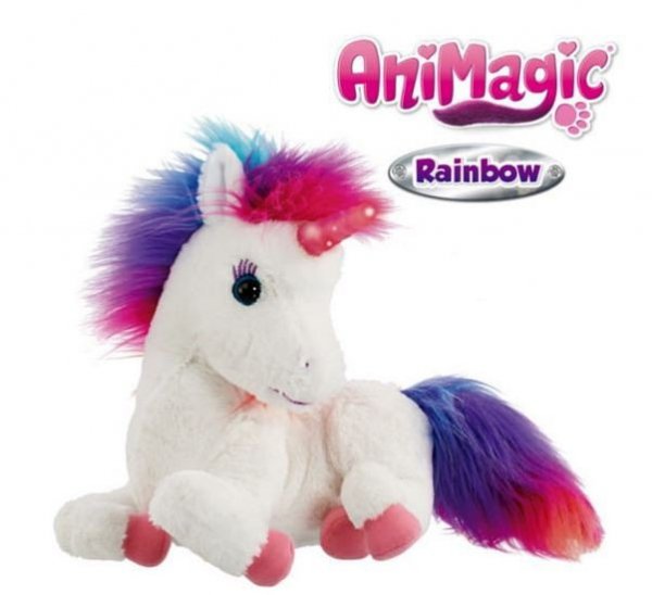 Goliath Maskotka Rainbow My Glowing Unicorn Animagic Jednorożec