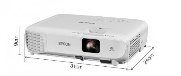 Epson Projektor EB-W06  3LCD/WXGA/3700AL/16k:1/HDMI