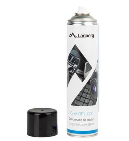 Lanberg Spreżone powietrze 600 ML      CG-600FL-001