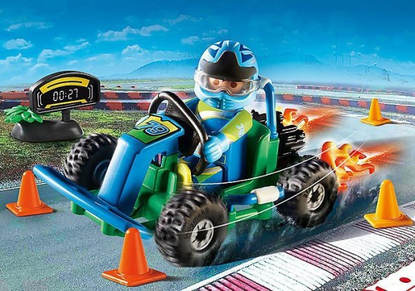 Playmobil Zestaw z figurkami City Life 70292 Zestaw upominkowy &quot;Wyścig Go-Kart&quot;
