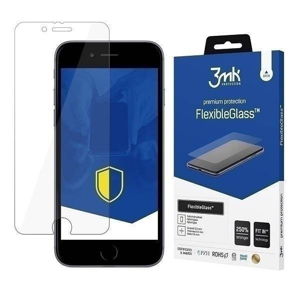 3MK Szkło hybrydowe  FlexibleGlass iPhone SE 2020