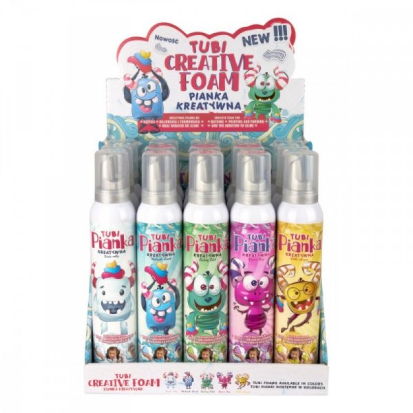 TUBAN Pianki Tubi mix 200 ml Display 15 sztuk