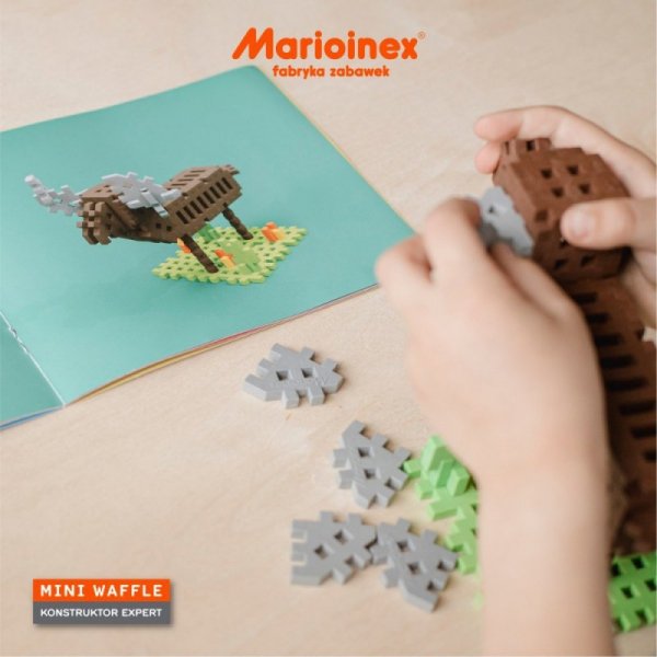 Marioinex Klocki  Mini Waffle Konstruktor Expert 501 elementów