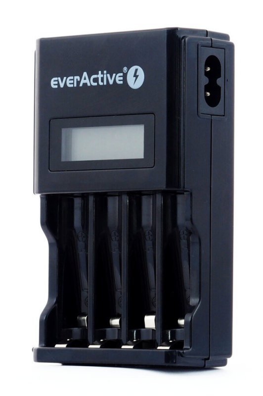 everActive Ładowarka procesorowa NC-450 BLACK EDITION do akumulatorów AA/AAA