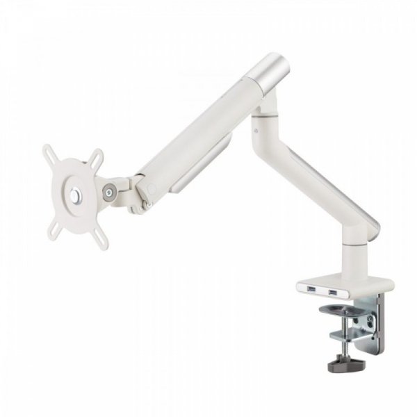 ART Uchwyt biurkowy gazowy do 1 monitora LED/LCD 17-32&quot; L-19GD 2-9kg 2xUSB 3.0 Premium Aluminiowy