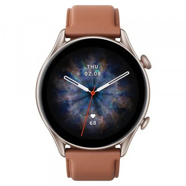 Amazfit Smartwatch GTR3 Pro brązowa skóra