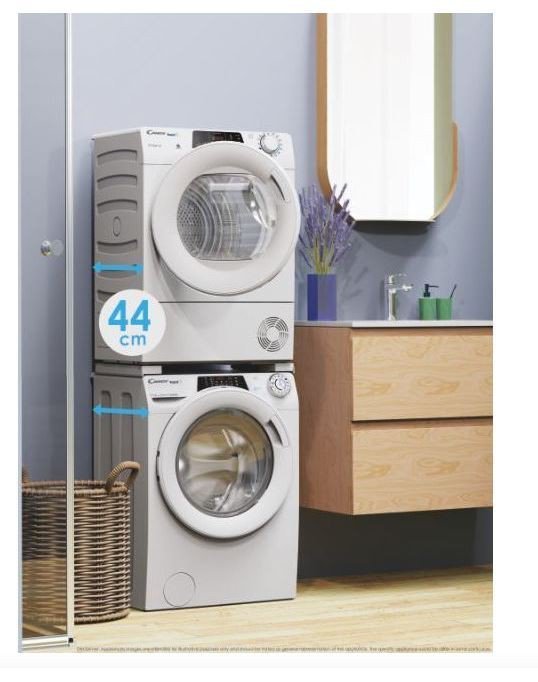 Candy Suszarka slim heat pump RO4H7A1TCEXS