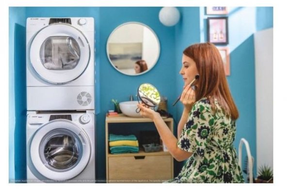 Candy Suszarka slim heat pump RO4H7A1TCEXS