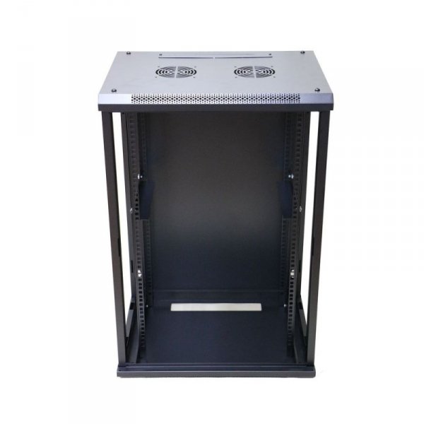 Extralink Szafa rack 18U 600x450mm czarna wisząca