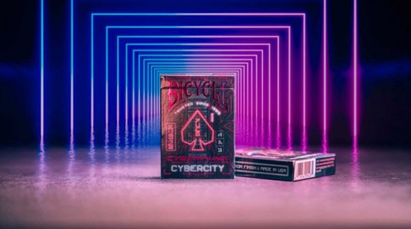 Bicycle Karty Cyberpunk Cyber City