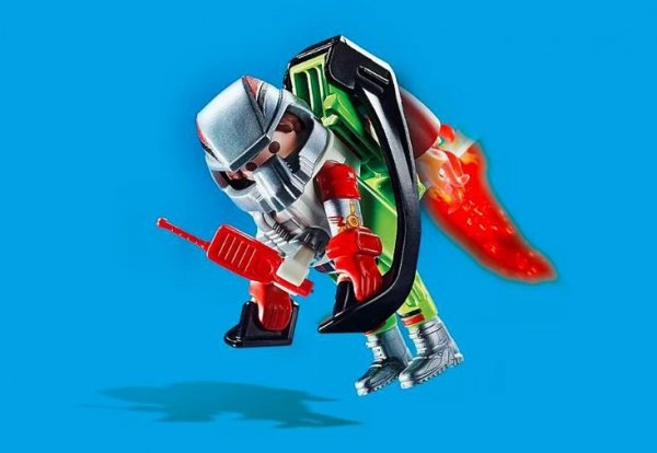 Playmobil Zestaw figurek Stunt Show 70836 Lotniczy pokaz kaskaderski: Plecak odrzutowy