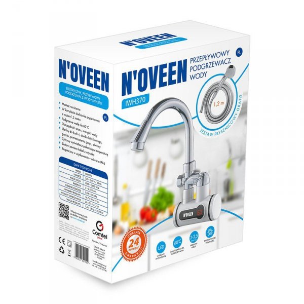 NOVEEN Przepływowy podgrzewacz wody IWH370