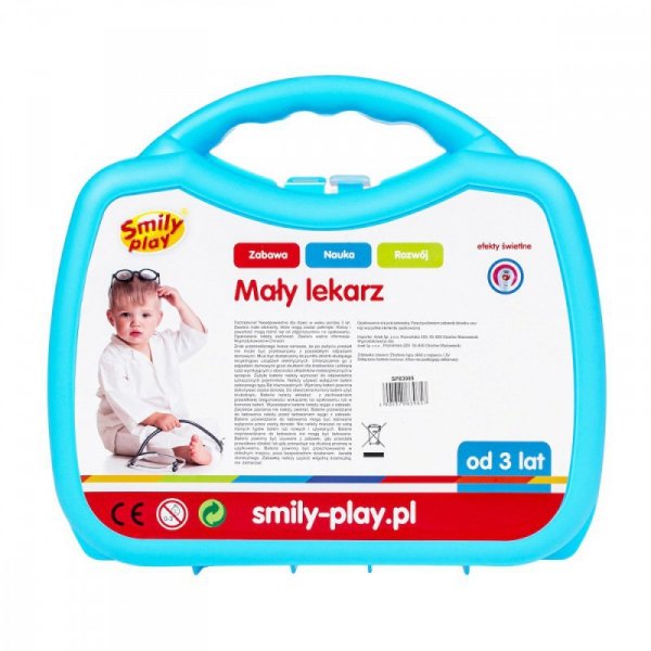 Smily Play Walizka Mały lekarz niebieska