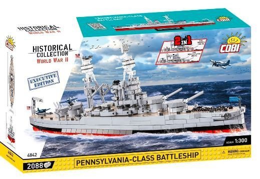 Cobi Klocki Klocki Pennsylvania - Class Battleship (2in1) - Executive Edition