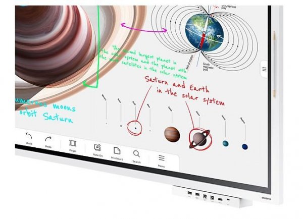 Samsung Monitor profesjonalny  WM55B FLIP PRO 55 cali Dotykowy 16h/7 350(cd/m2) 3840x2160 (UHD) Flip App USB-C Wi-Fi/BT 3 lata O