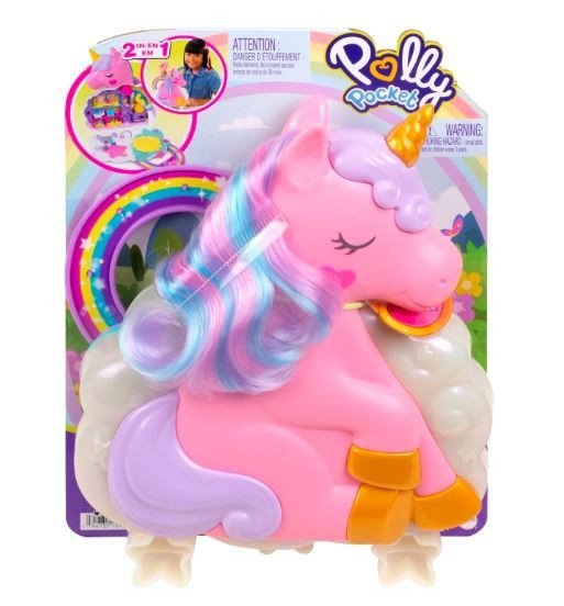 Mattel Zestaw figurek Polly Pocket Jednorożec salon piękności